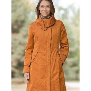 Rainforest Small Seattle 3 Season Raincoat With Zip Out Warmer Amber Utility